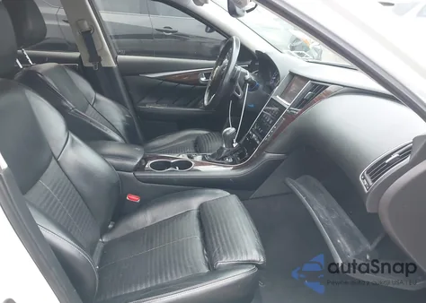 2015 Infiniti Q50 Sport из США, поврежденный, VIN JN1BV7AR1FM414554